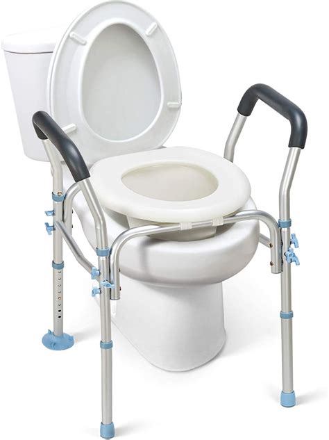medical toilet seat with legs
